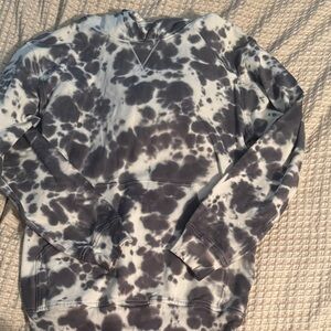 Lululemon Gray Tie-Dye Sweater